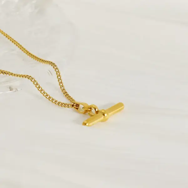 Wholesale Ion Plating (IP) 18K Gold Plated Geometric 304 Stainless Steel Classic Style Waterproof Non Tarnish Earrings Necklace