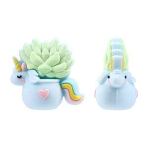 3d unicorn flower pot