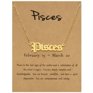 Pisces / Gold