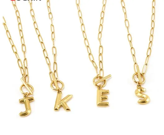 Wholesale Fashion Letter Titanium Steel Plating Pendant Necklace 1 Piece