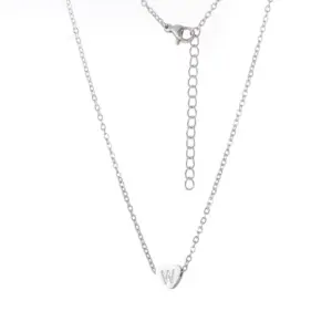 Steel Heart Necklace / W