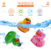 Wholesale Little Yellow Duck pinch music bath water toy vinyl color duck bathroom doll Little Duck milk tea shop small gift