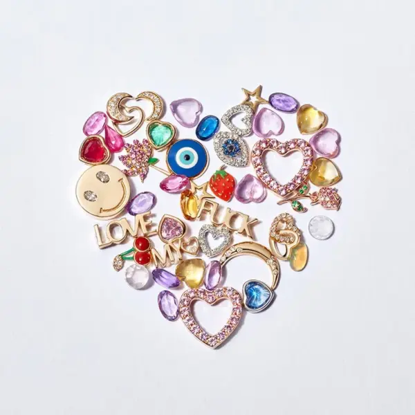 Heart Shape Locket Necklace For Women In Copper With Electroplated Gold Plating And Zircon Inlay