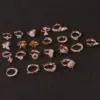 Ear Cartilage Rings & Studs Exaggerated Flower Copper