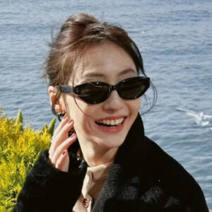 Wholesale Metal rice nail GM sunglasses women exquisite small frame cat eye sunglasses men's UV protection sunglasses