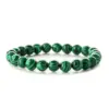 Wholesale Retro Round Beaded Natural Stone Bracelets