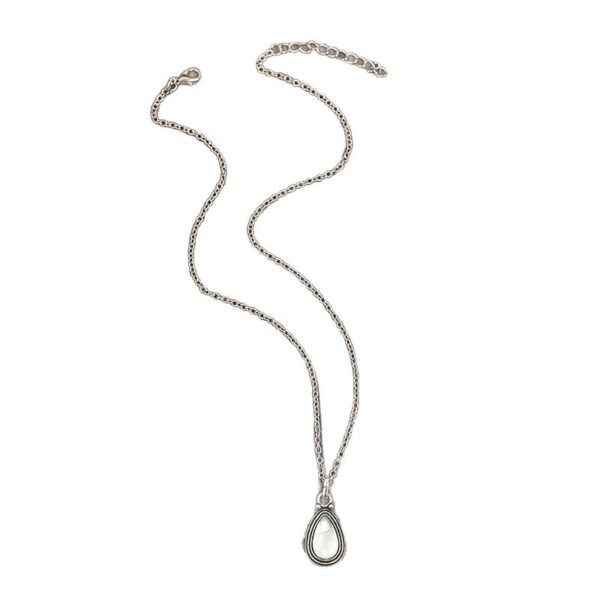 oly-72a34ff97d0bcfb83f2b999f1fb40418 Wholesale Cross-Border New Style Bohemian Retro Style Drop-Shaped Inlaid Rhinestone Fashion Pendant Necklace