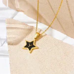 Y Letter Gold Necklace