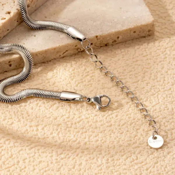 PVD Coated Heart Shape 304 Stainless Steel French Style Simple Style Waterproof Non Tarnish Jewelry Set