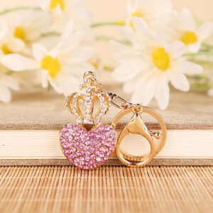 Crown heart [pink]