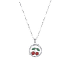 X4438 cherry necklace