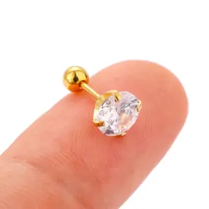 Gold / One Size / 7mm