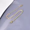 304 Stainless Steel Geometric Ion Plating (IP) 18K Real Gold Plated Elegant Simple Style Waterproof Non Tarnish Gold Bracelets