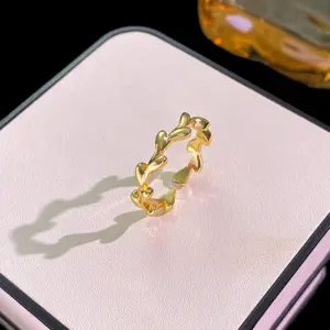 Gold Wheat Ring
