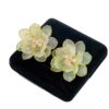 oly-730434b595edcfc9fe1d1e54351e60c4 Wholesale sweet color resin petals flower earrings