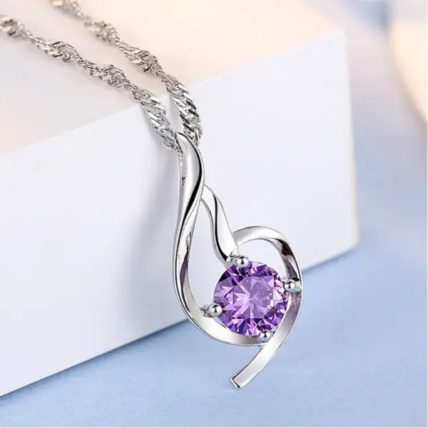 Wholesale Geometric Angel Copper Elegant Korean Style Copper Necklace