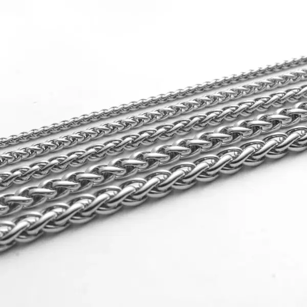 Wholesale Fashion Solid Color Stainless Steel Plating Necklace 1 Piece