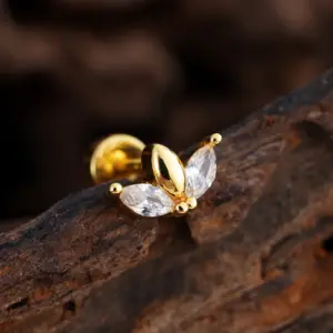 3344 Gold / Ear Studs