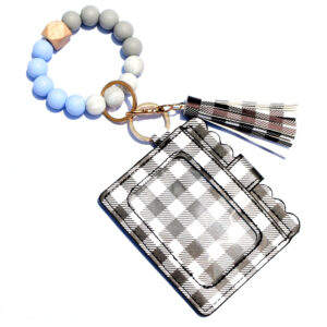 Black and white plaid