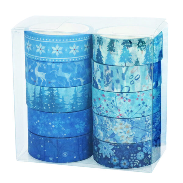 Wholesale Winter Washi Tape Snowflake Christmas Winter DIY Decorative Pocket Tape