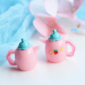 Pink Strawberry Teapot