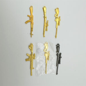 40 types of electroplated guns [length 6cm] random styles