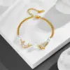 Wholesale 304 Stainless Steel Star Moon PVD Coated Shell 18K Real Gold Plated Casual Simple Style Waterproof Non Tarnish Pearl Inlay Bracelets Earrings Necklace