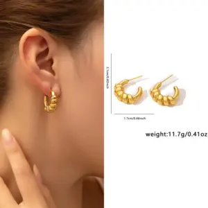 Telephone Line Earrings