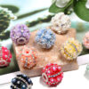 Wholesale Heavy-duty pearl diamond ball straight hole DIY beading