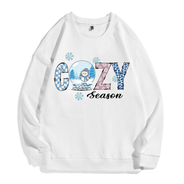 Wholesale Winter snowflake white ink heat transfer sticker for clothing