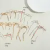Wholesale 1 Pair Vintage Style Simple Style Commute Bow Knot Copper 14K Gold Plated Drop Earrings