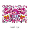 Wholesale Christmas logo clothing UV DTF Ready to Press Transfers Wraps
