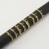 Wholesale Jewelry Fashion Letter 304 Stainless Steel 18K Gold Plated Stainless Steel Rings