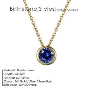 September Blue-Gold
