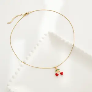 S0348 Cherry Necklace