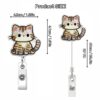 oly-7439316ba59928faf6ebab6b6b391ca3 Wholesale Acrylic Cute Cute Cats, Children, Dogs, Animals, Easy Pull-up Buckle, Easy Pull-up Doctor, Nurse, Telescopic Badge Clip
