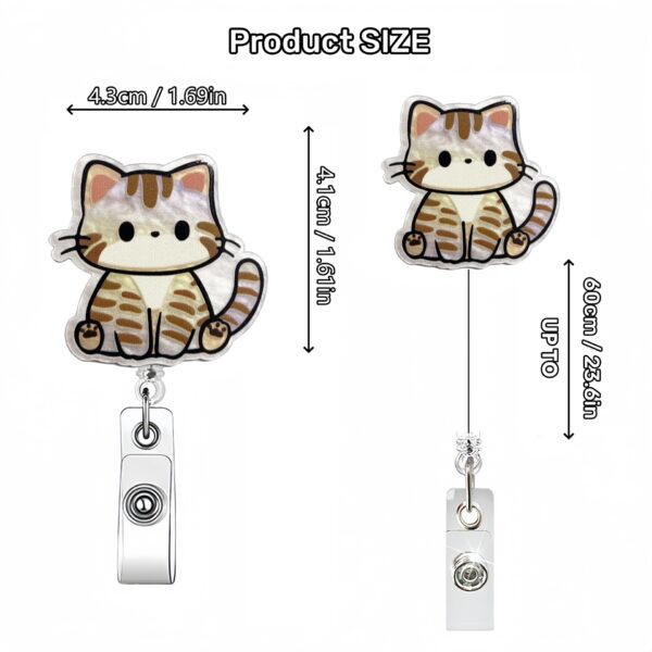 oly-7439316ba59928faf6ebab6b6b391ca3 Wholesale Acrylic Cute Cute Cats, Children, Dogs, Animals, Easy Pull-up Buckle, Easy Pull-up Doctor, Nurse, Telescopic Badge Clip