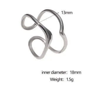 JR689-steel Color / Average Size