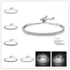 Wholesale Fashion Geometric Copper Inlay Zircon Bracelets 1 Piece