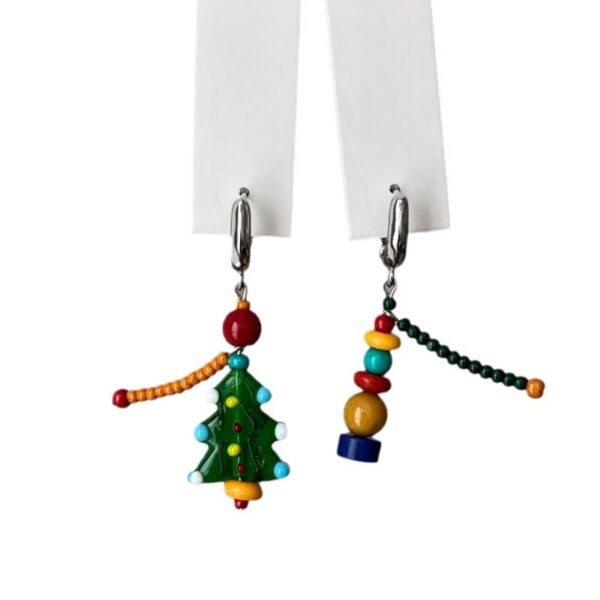oly-745b3cc009eae1a90529bc61ce8cac24 Wholesale Retro colored asymmetrical earrings