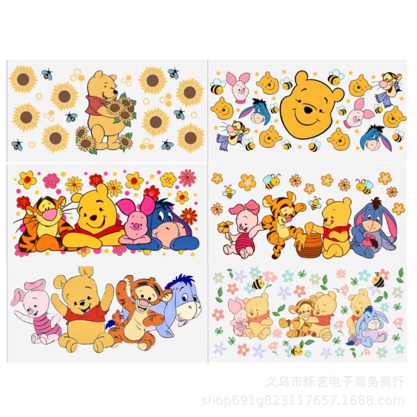 Wholesale Cartoon UV DTF Transfer Crystal Water Cup Waterproof Sticker OLY Exclusive