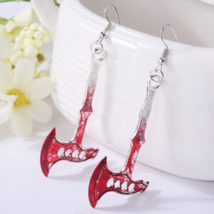Wholesale Bloody Horror Halloween Earrings