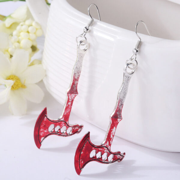 Wholesale Bloody Horror Halloween Earrings