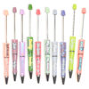 oly-7465676b8afbf8e8b24385aeec3fd3e5 Wholesale Beadable pens, colorful English letter printed beads