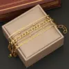 Wholesale PVD Coated 18K Gold Real Gold Plated Geometric Stainless Steel Simple Style Waterproof Non Tarnish 304 Stainless Steel Bracelets