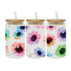 Wholesale Colorful sunflower 16oz Cup UV DTF Wrap