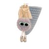 Wholesale Explosive Briquettes Long Legs Doll Pendant Plush Small Gift Bag Keychain All-match Artifact Small Hanging Accessories
