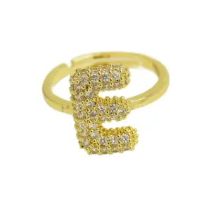 Gold Ring E / Adjustable opening