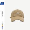 Wholesale Street old hole hip-hop baseball cap men's and women's Korean fashion brand G letter embroidery cap small face