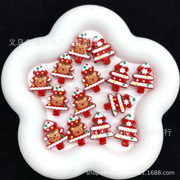 Wholesale Colorful Christmas tree beads and loose beads